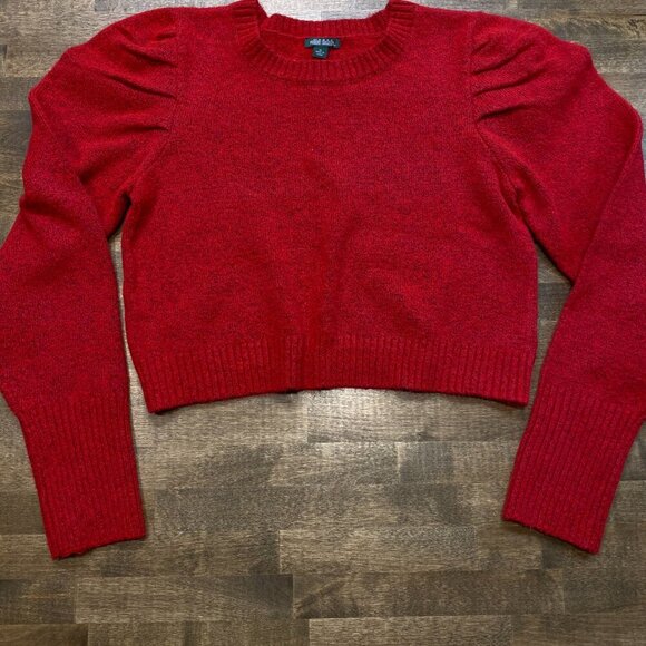 Wild Fable Red Crew Neck Sweater - Picture 7 of 8